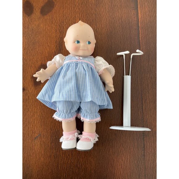 1997 Jesco Danbury Mint Kewpie Jointed Porcelain Doll 12" - Picture 4 of 5